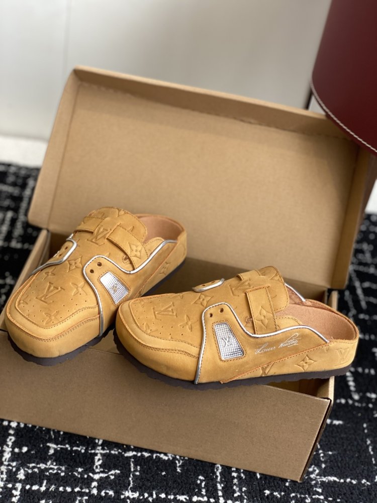 Капці Birkenstock x LV фото 3