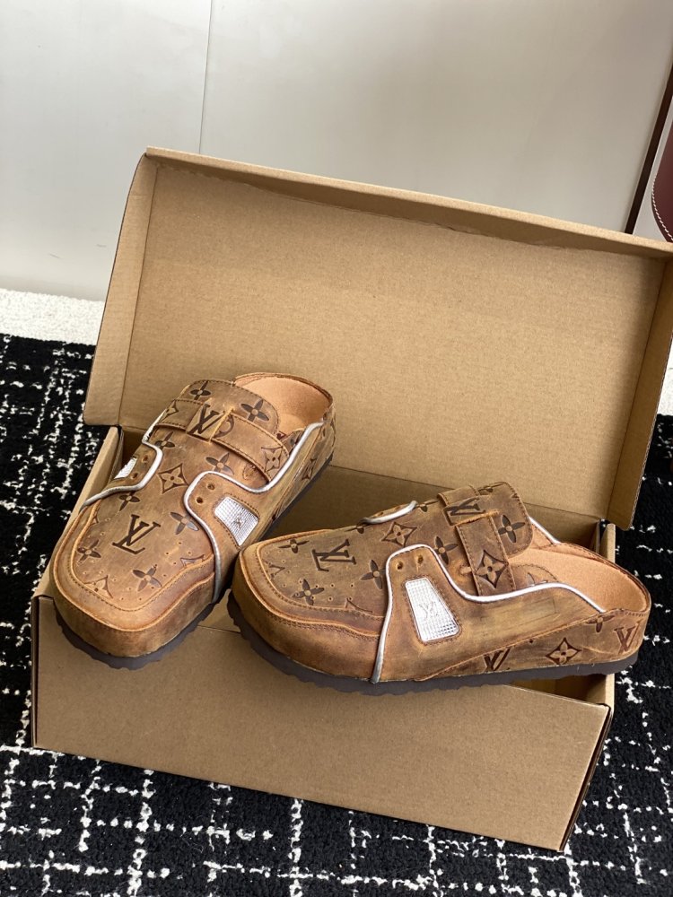 Капці Birkenstock x LV фото 3