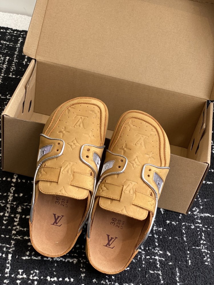 Капці Birkenstock x LV фото 4