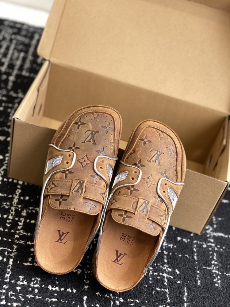 Капці Birkenstock x LV фото 4