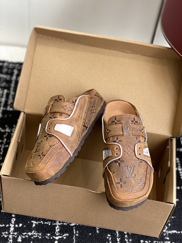 Капці Birkenstock x LV фото 5