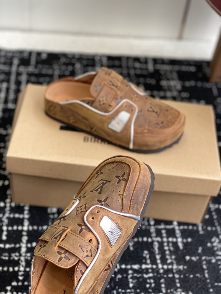 Капці Birkenstock x LV фото 6