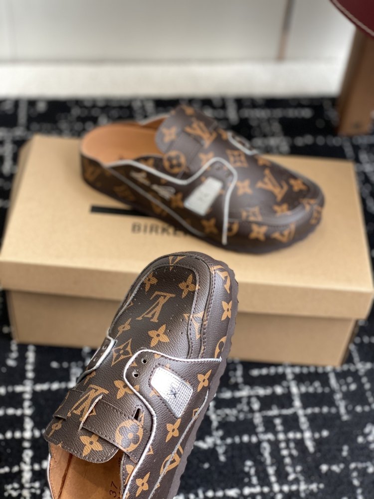 Капці Birkenstock x LV фото 6