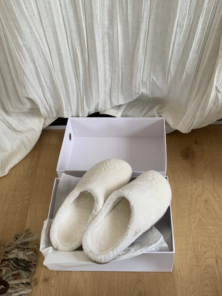 Тапочки меховые женские