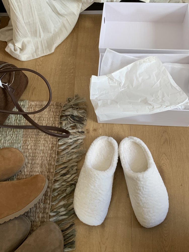 Тапочки меховые женские фото 3