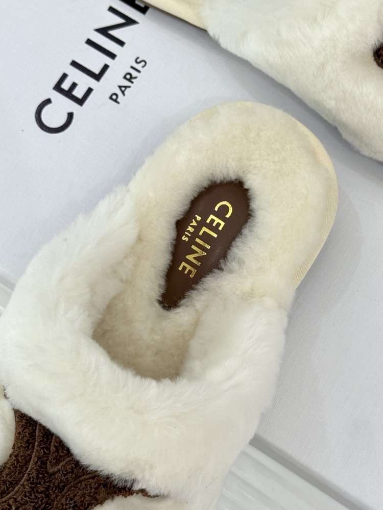 Slippers fur women's фото 8