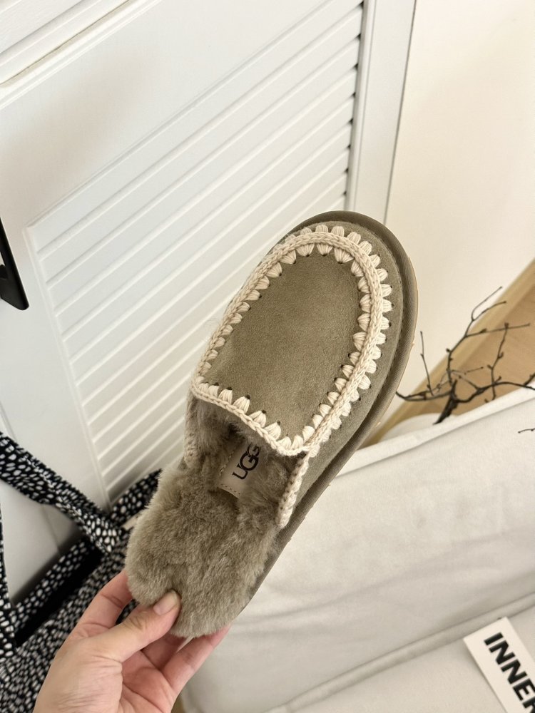 Капці на хутрі жіночі фото 2