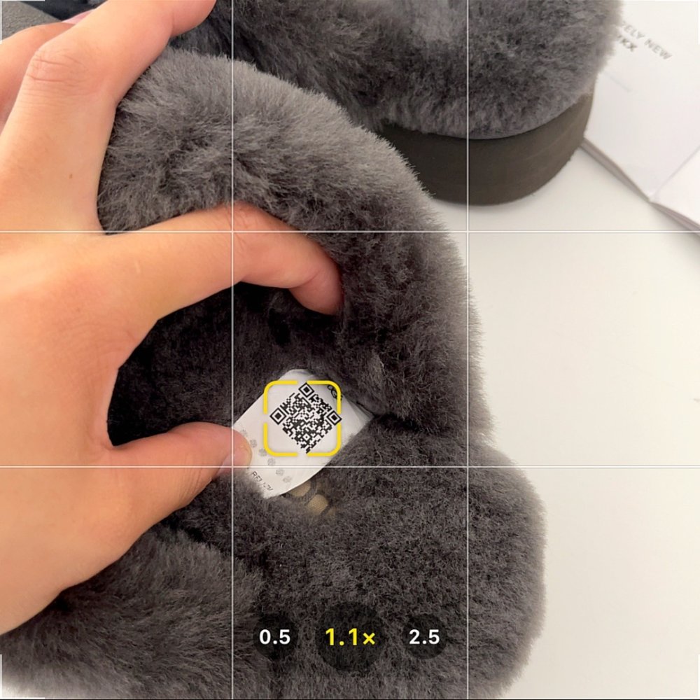 Slippers on fur women's фото 3