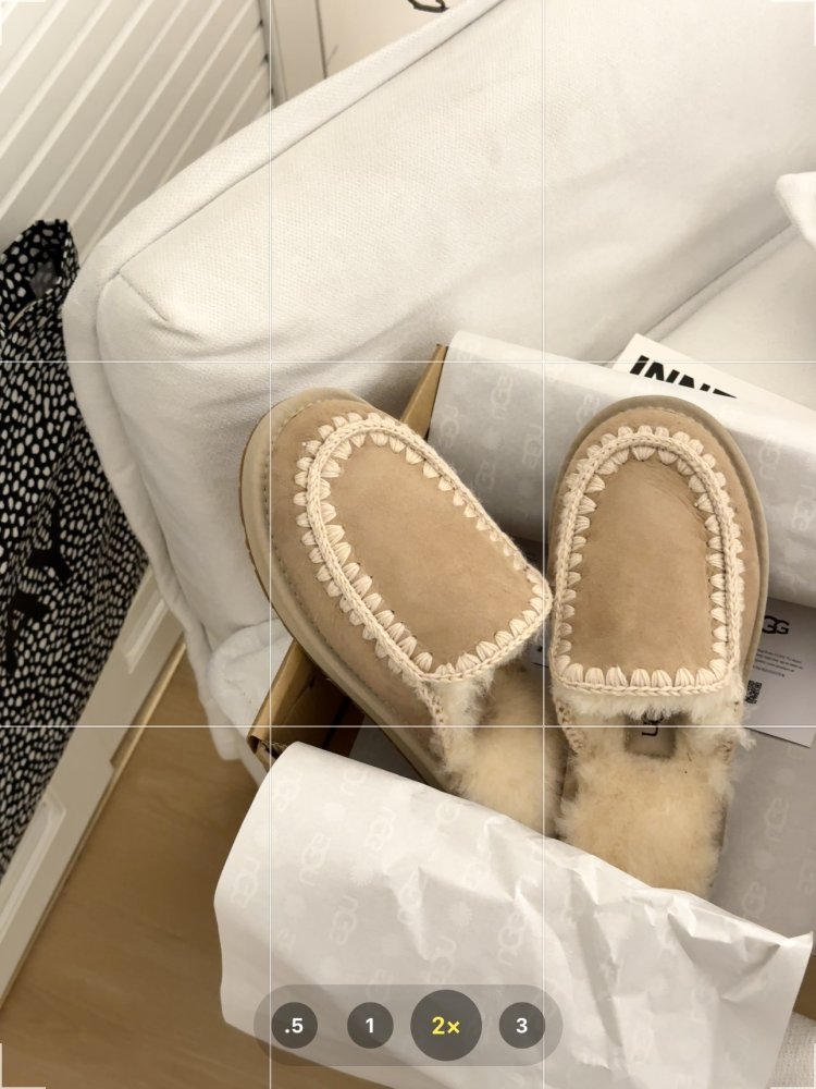 Slippers on fur women's фото 5