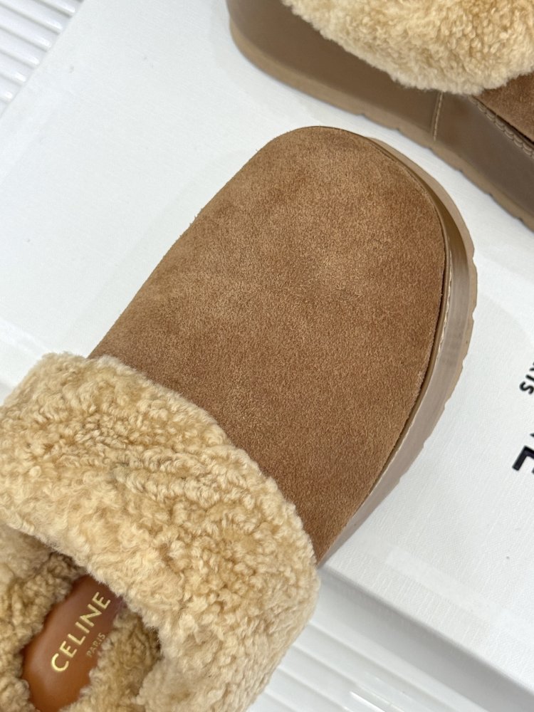 Капці на платформі хутряні жіночі фото 7