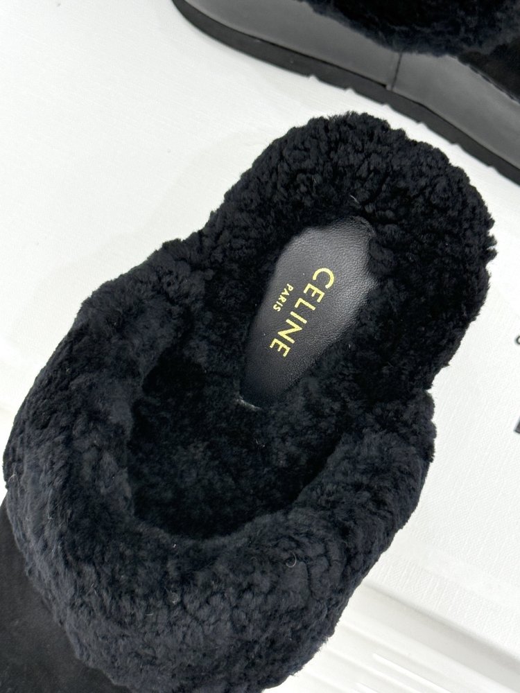 Капці на платформі хутряні жіночі фото 8