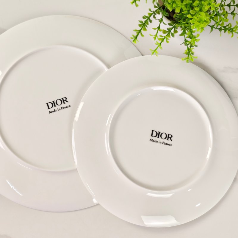 Тарелка Dior Granville Garden из костяного фарфора фото 4