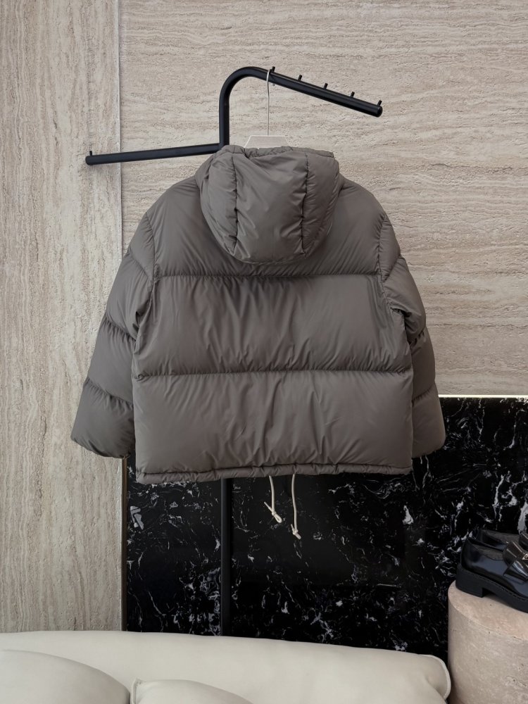 Warm short Down jacket from long sleeves фото 2