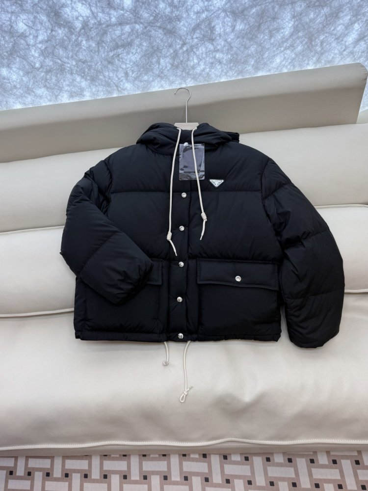 Warm short Down jacket from long sleeves фото 3