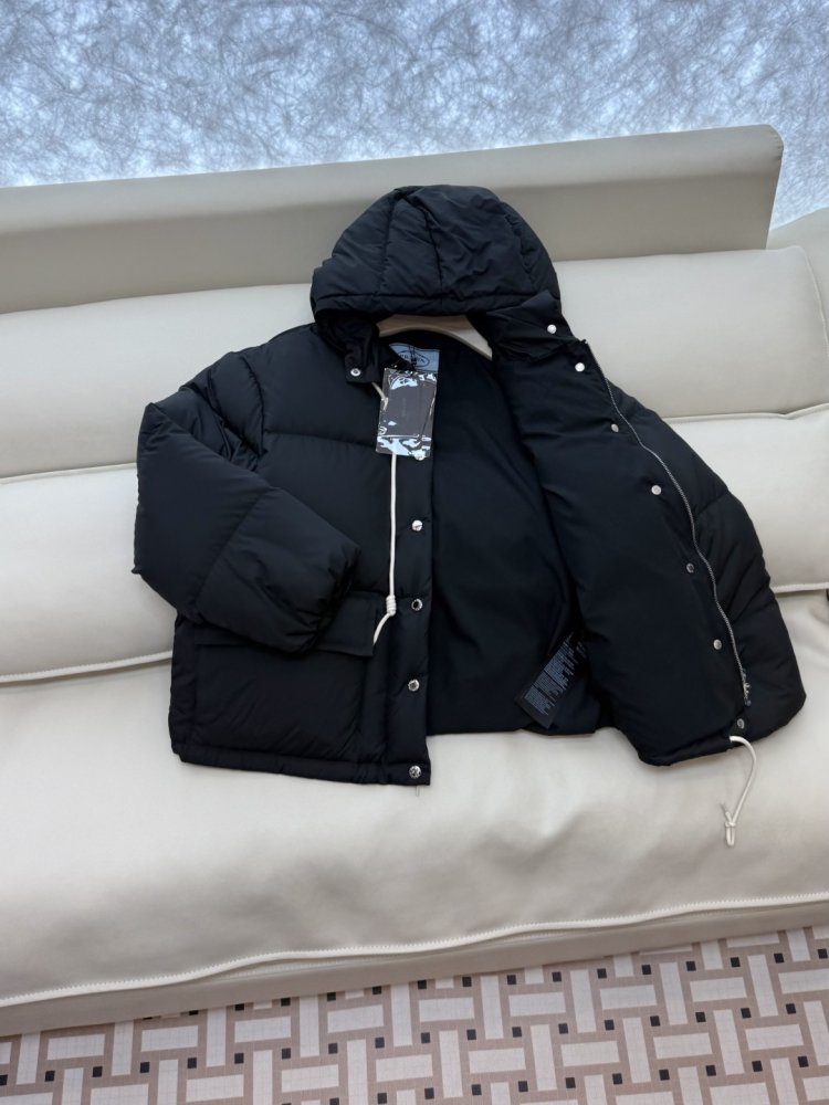 Warm short Down jacket from long sleeves фото 4