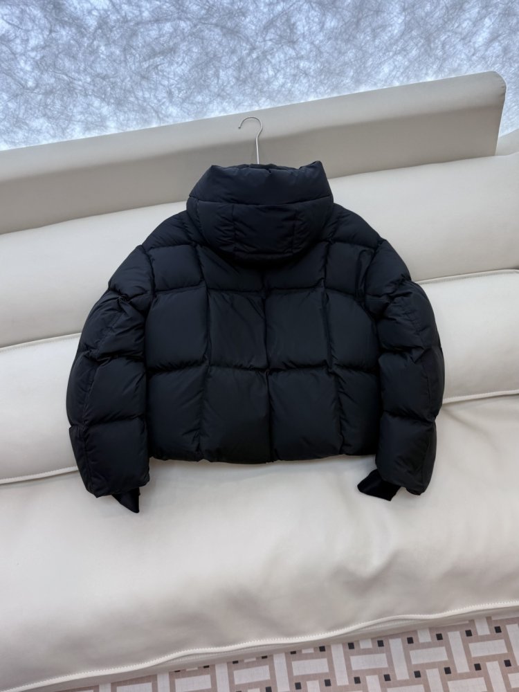 Warm short Down jacket from long sleeves фото 5