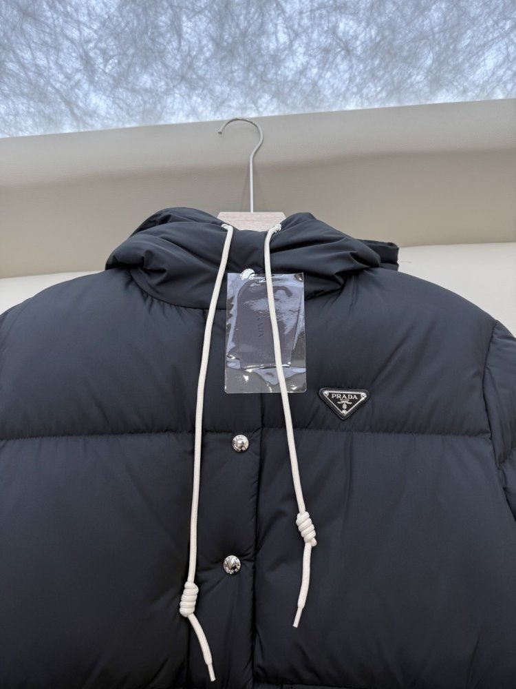 Warm short Down jacket from long sleeves фото 6