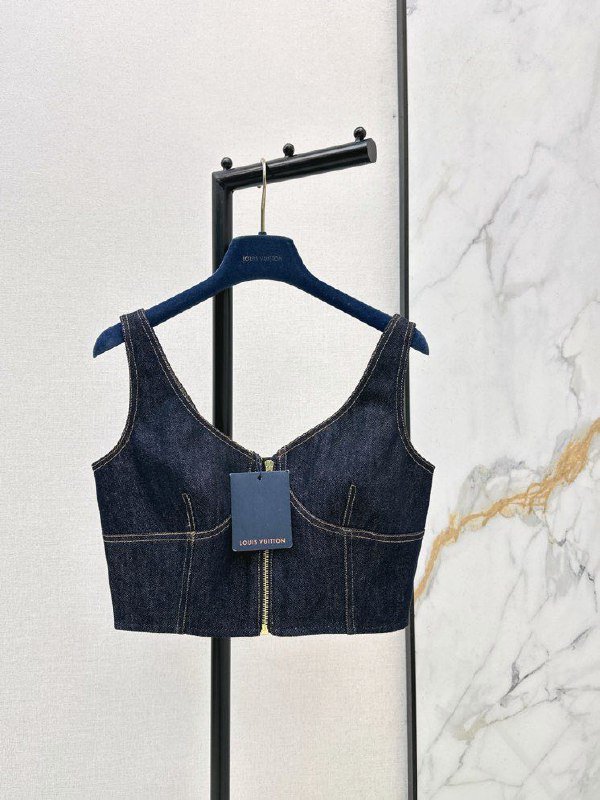 Топ джинсовий