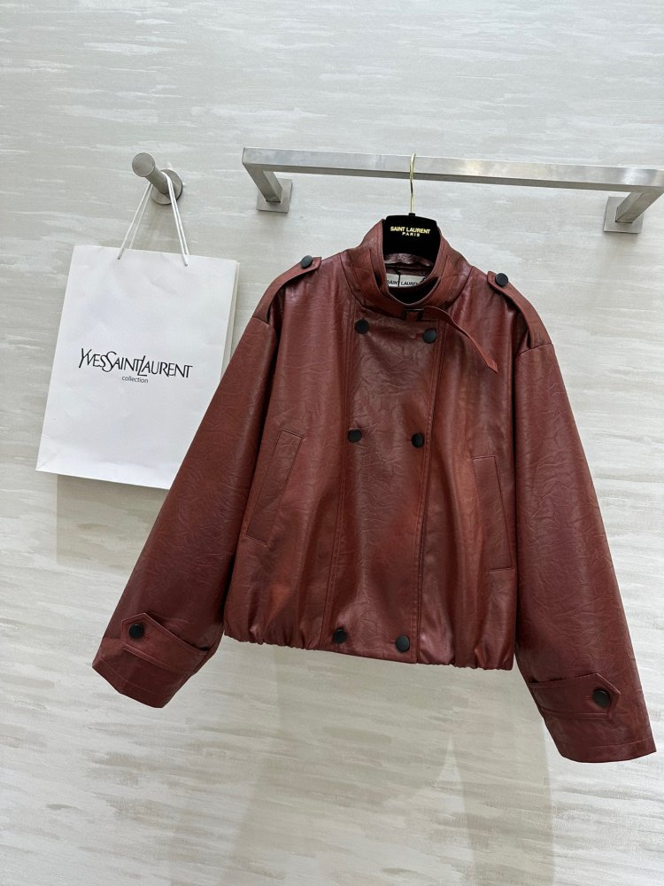Trench coat leather female