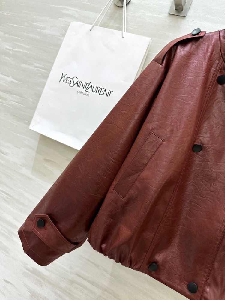 Trench coat leather female фото 4