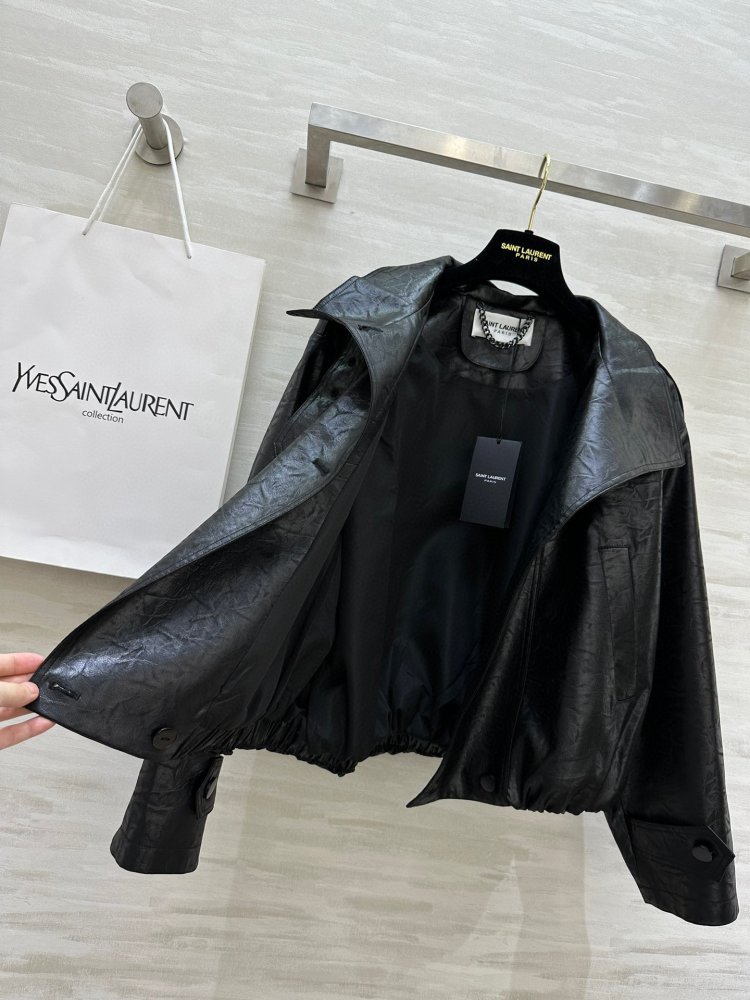 Тренчкот кожаный женский фото 7