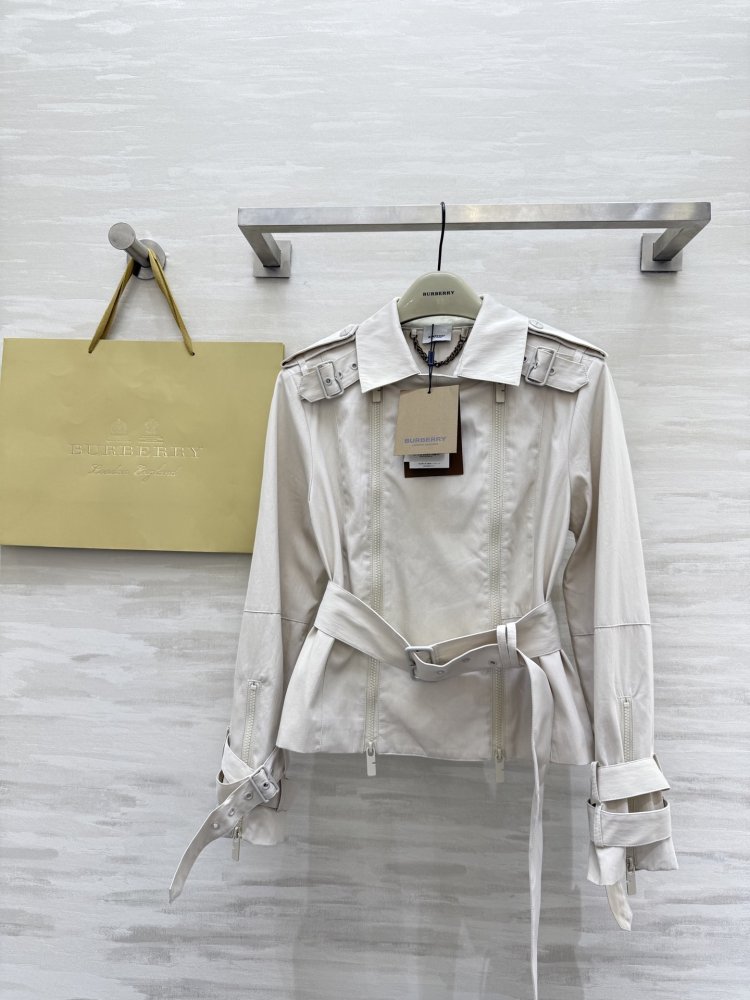 Тренчкот з подвійними лацканами на блискавки