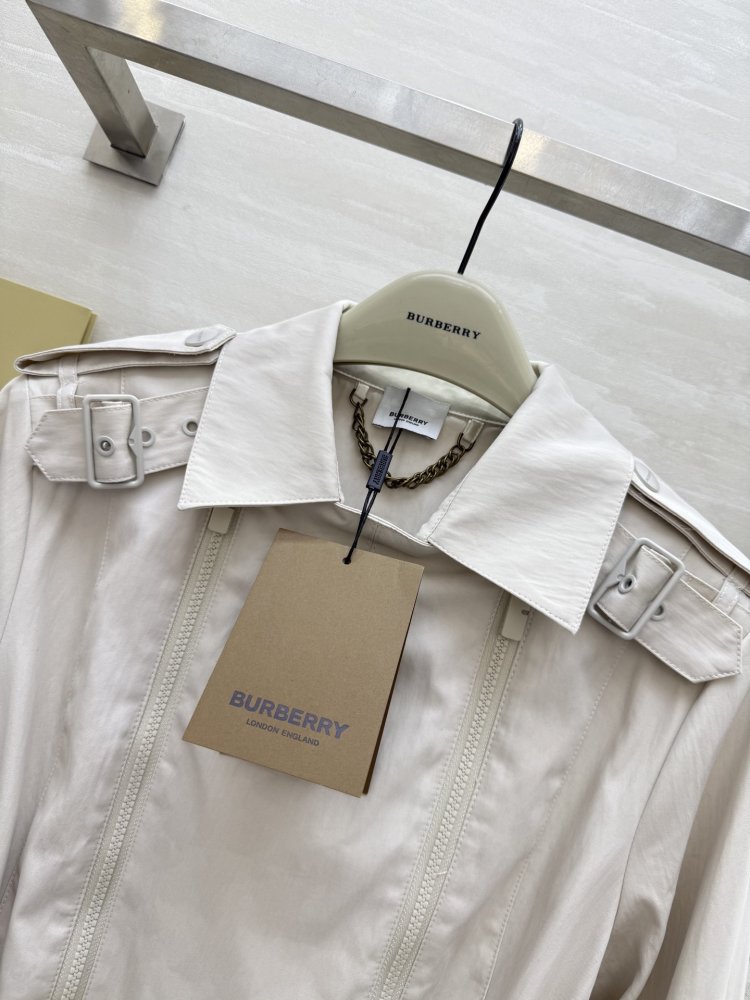 Тренчкот з подвійними лацканами на блискавки фото 2