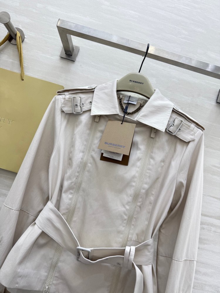 Тренчкот с двойными лацканами на молнии фото 4