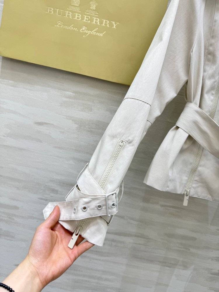 Тренчкот с двойными лацканами на молнии фото 5