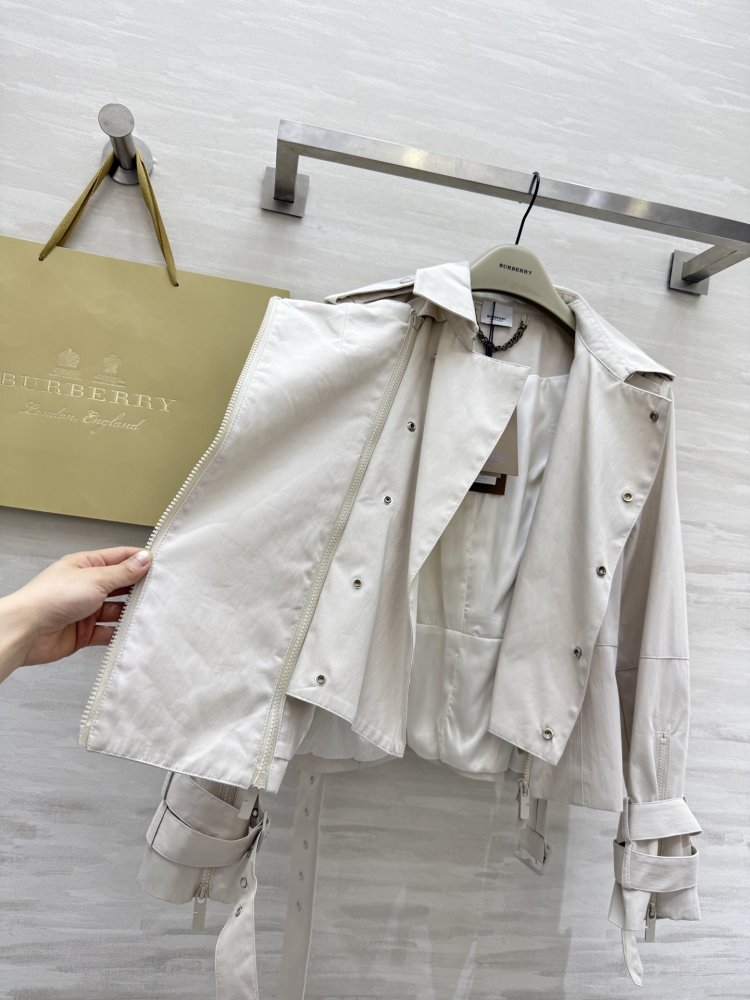 Тренчкот з подвійними лацканами на блискавки фото 7