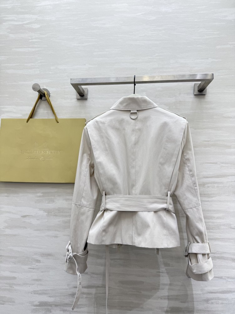 Тренчкот з подвійними лацканами на блискавки фото 8