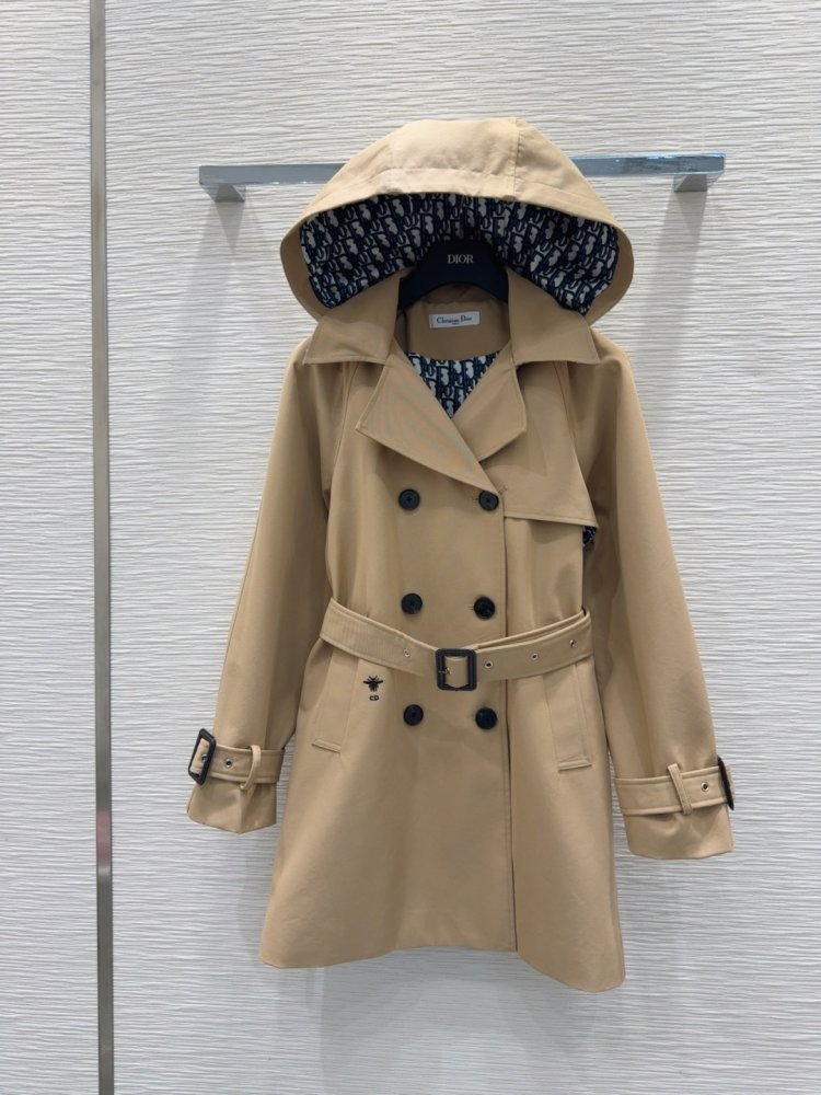 Trench coat from hood female