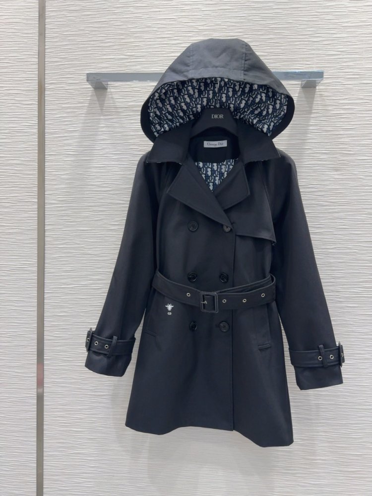 Trench coat from hood female