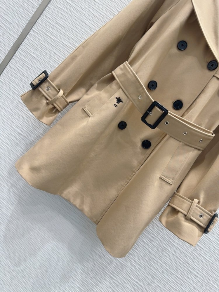 Trench coat from hood female фото 4