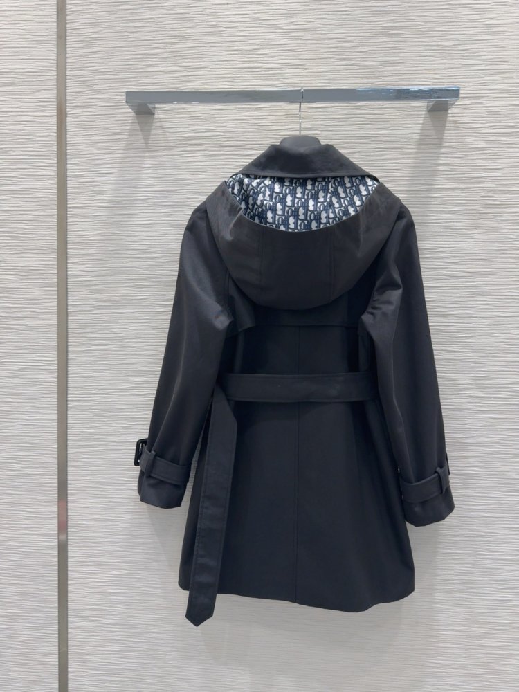 Trench coat from hood female фото 9