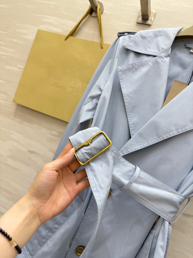 Тренчкот средней длины фото 4