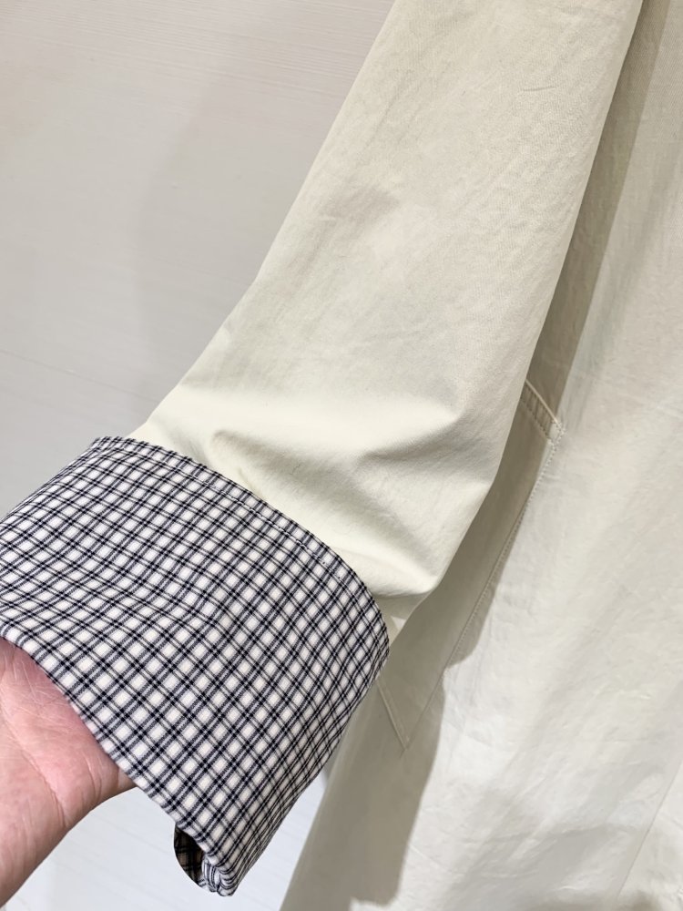 Тренчкот женский, свободный прямой силуэт фото 5