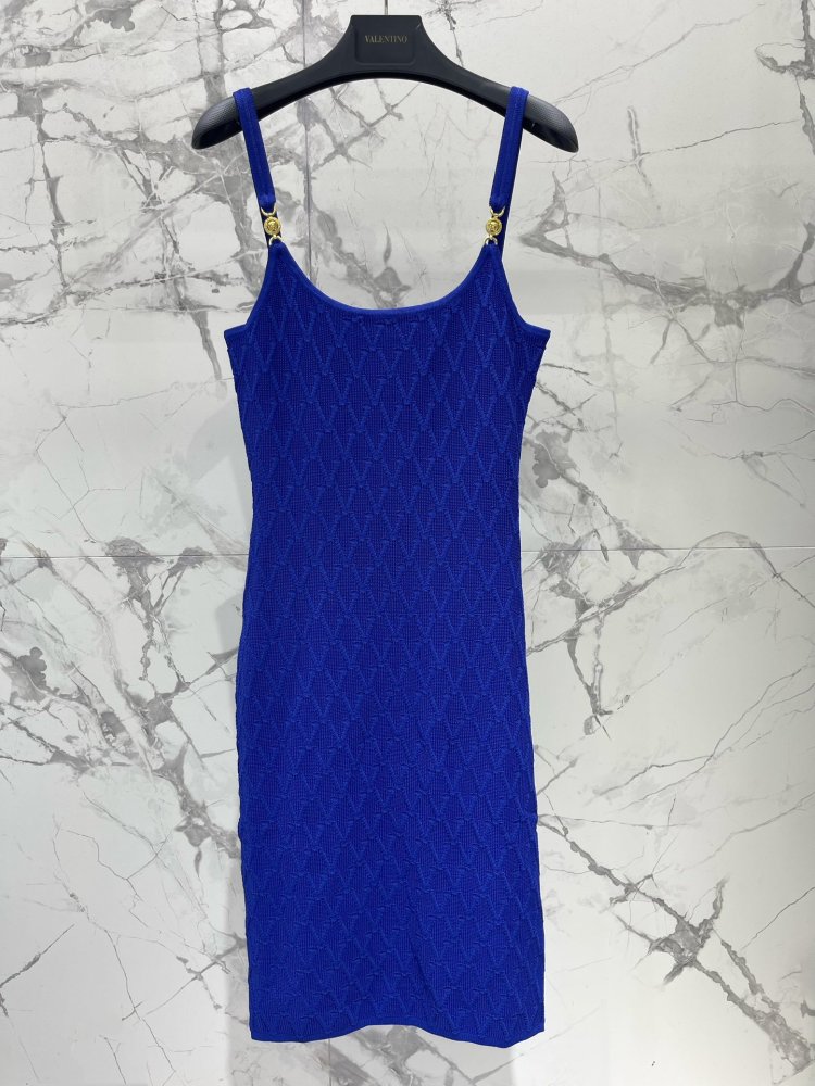 Трикотажное платье миди фото 2