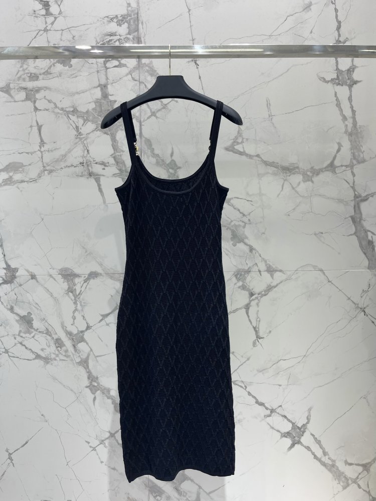 Трикотажное платье миди фото 3