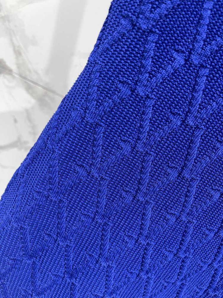 Трикотажное платье миди фото 5