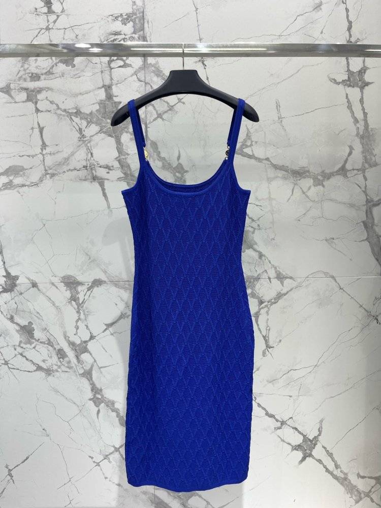 Трикотажное платье миди фото 7