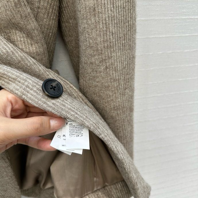 Трикотажный блейзер женский фото 5