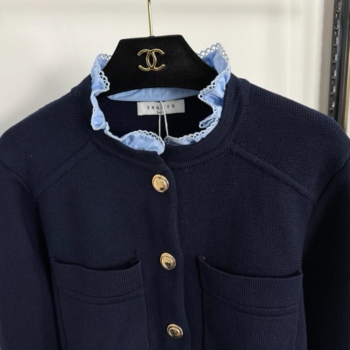 Трикотажний кардиган з довгими рукавами фото 7