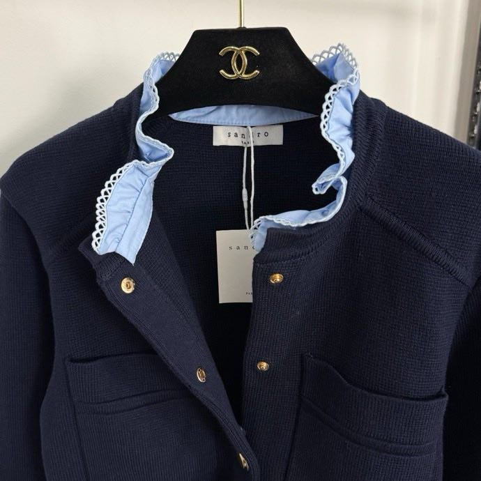 Трикотажний кардиган з довгими рукавами фото 8