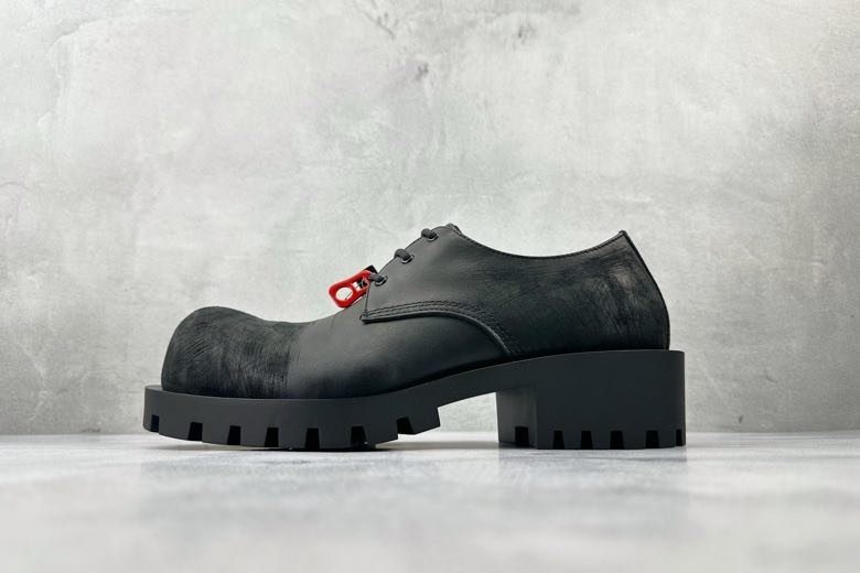 Туфли Balenciaga Hummer кожаные мужские фото 2