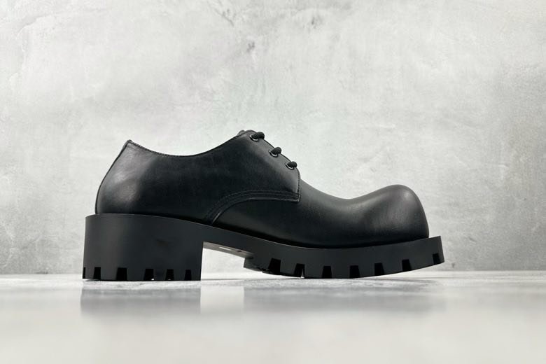 Туфли Balenciaga Hummer кожаные мужские фото 3