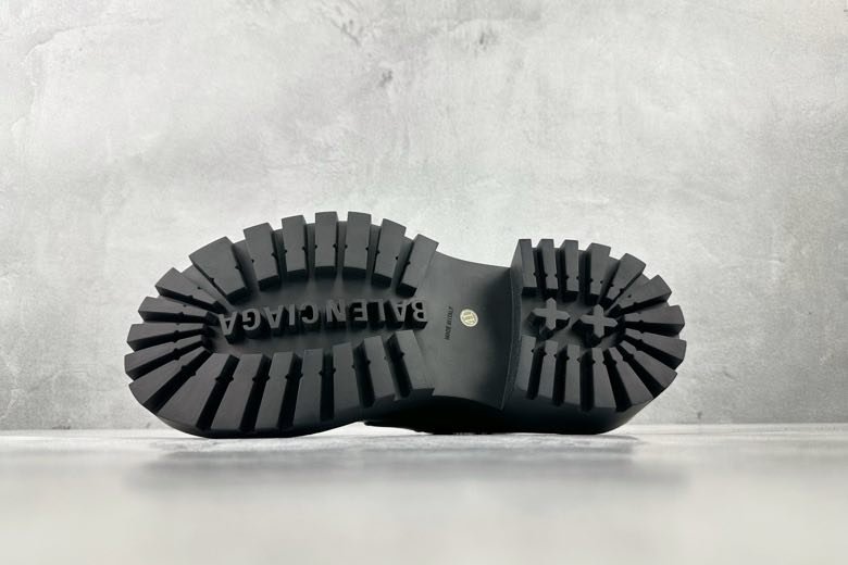 Туфли Balenciaga Hummer кожаные мужские фото 4