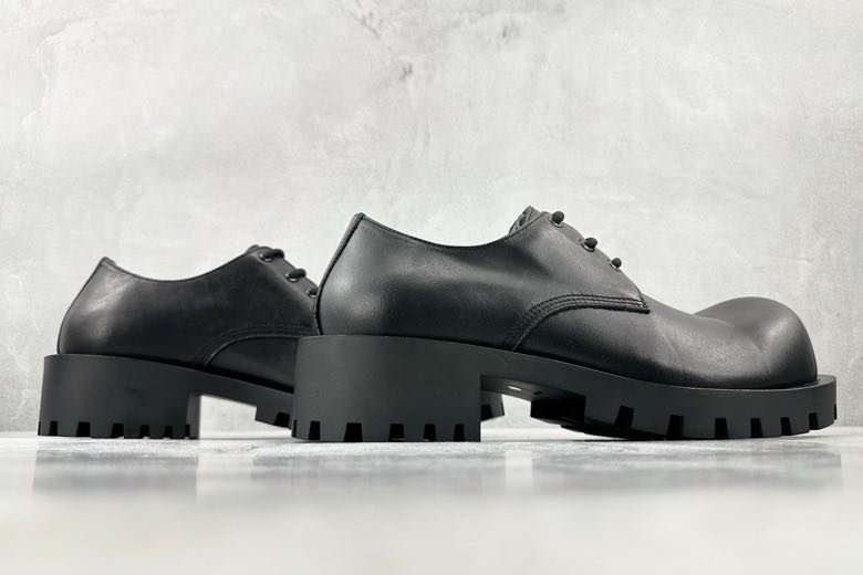 Туфли Balenciaga Hummer кожаные мужские фото 6