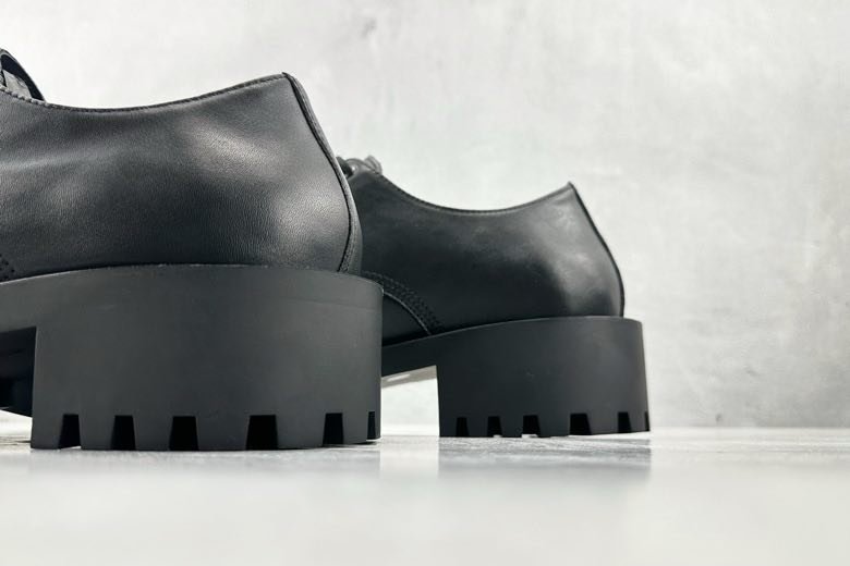 Туфли Balenciaga Hummer кожаные мужские фото 7