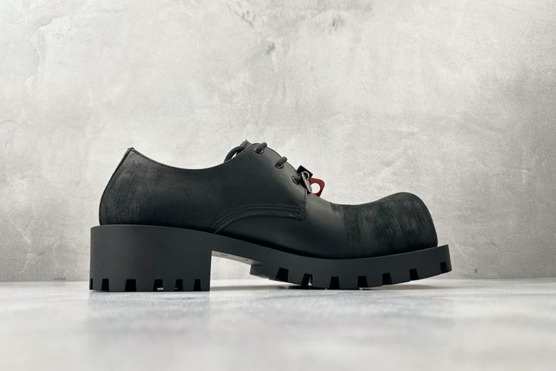 Туфли Balenciaga Hummer кожаные мужские фото 9